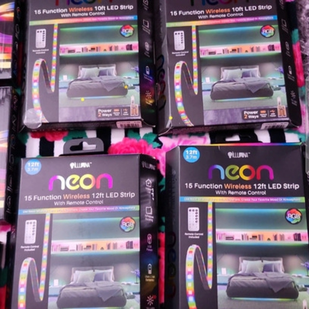 Vibrant LED Light Strip with Remote Control - Picture 6 of 10